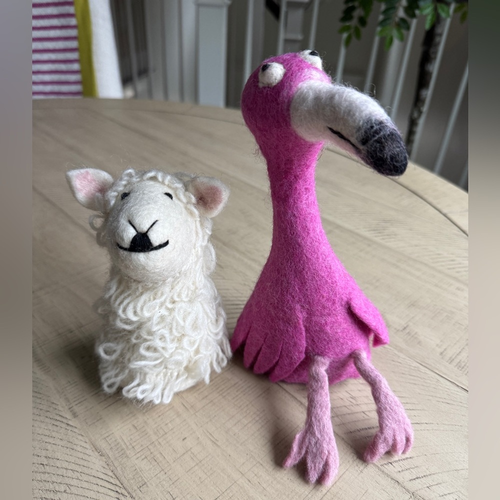 Hand made handcrafted children’s hand puppets from Ireland. New, never used.